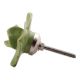 Pea Green Crackle Rose Flower Ceramic Knobs Online